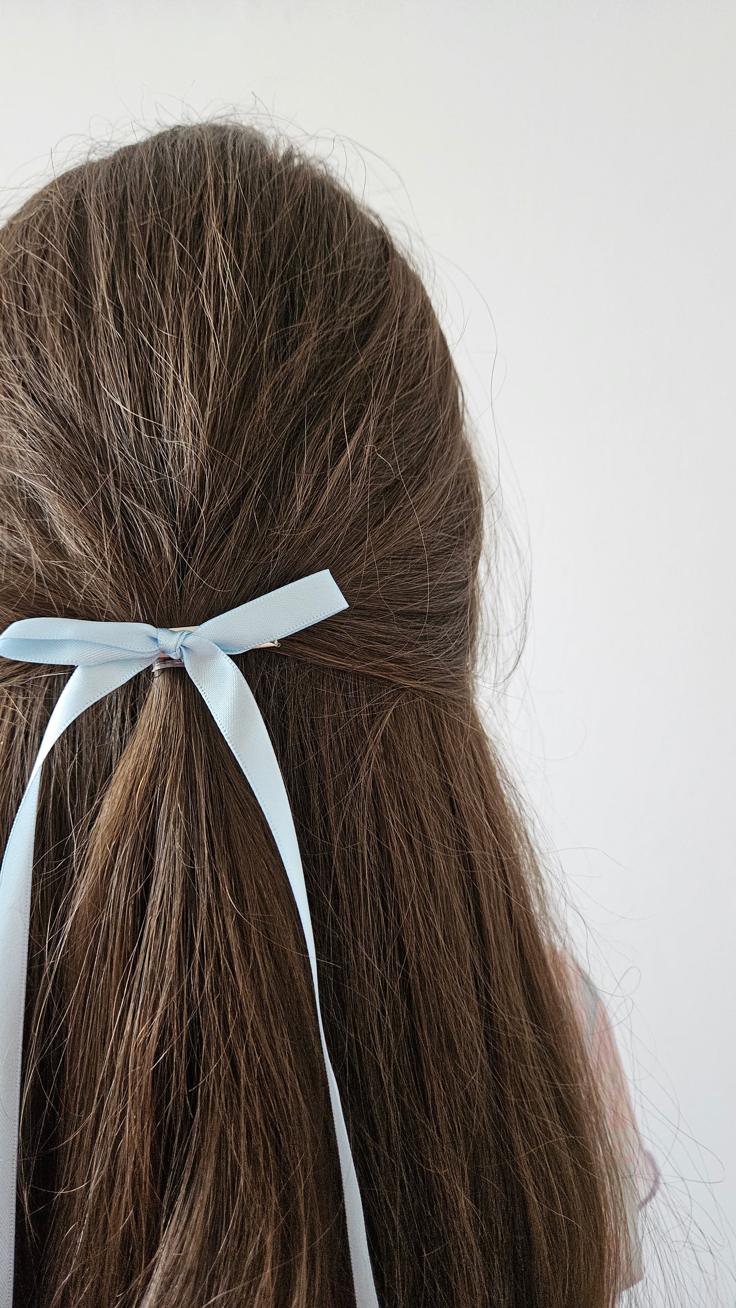 Satin hair bow